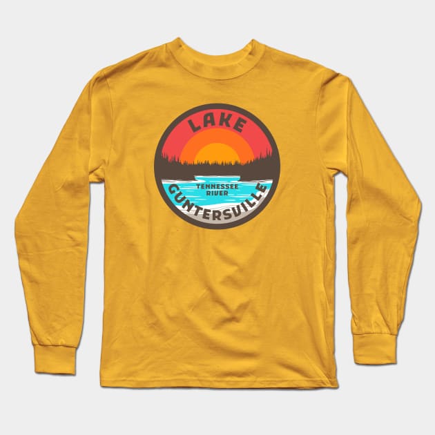 Lake Guntersville • Tennessee River Long Sleeve T-Shirt by Alabama Lake Life